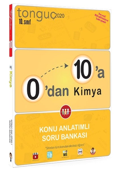 10. Sınıf 0'dan 10'a Kimya Konu Anlatımlı Soru Bankası