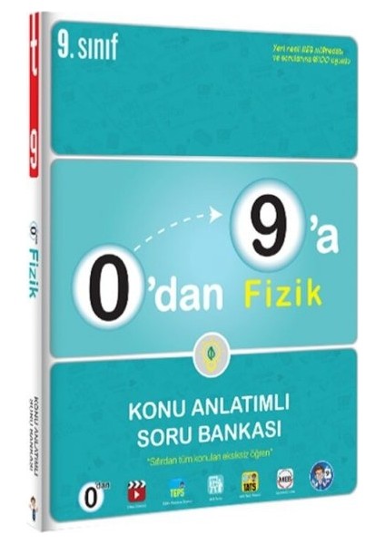 9. Sınıf 0'dan 9'a Fizik Konu Anlatımlı Soru Bankası