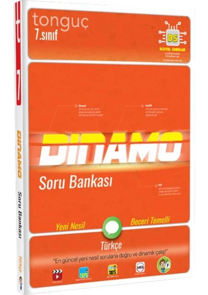 Tonguç Akademi 7. Sınıf Dinamo Türkçe Soru Bankası