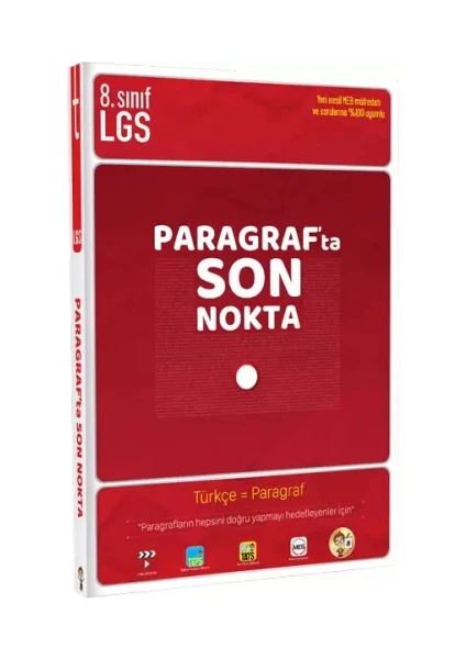 Tonguç Akademi 5,6,7. Sınıf LGS Paragrafta Son Nokta 2022