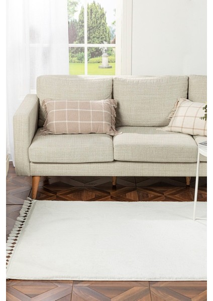 Comfort Puffy Peluş Halı Gri Puffy Saçaklı fiyatları