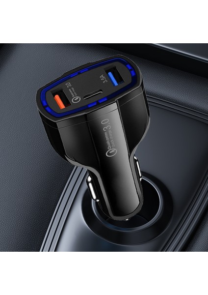 Araba Cep Telefonu Şarj Cihazı 3.0 Hızlı Şarj 24 V (Yurt Dışından) modelleri