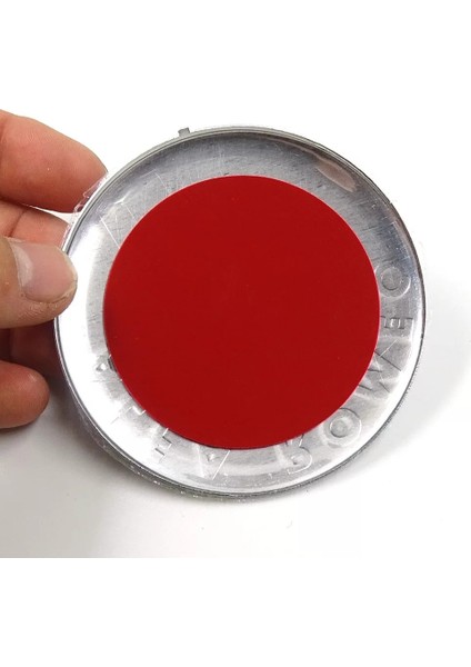 Ik Tuning Alfa Romeo Ön Arka Logo Stıcker 74 mm 2 Adet (Kırmızı-Siyah) fiyatları