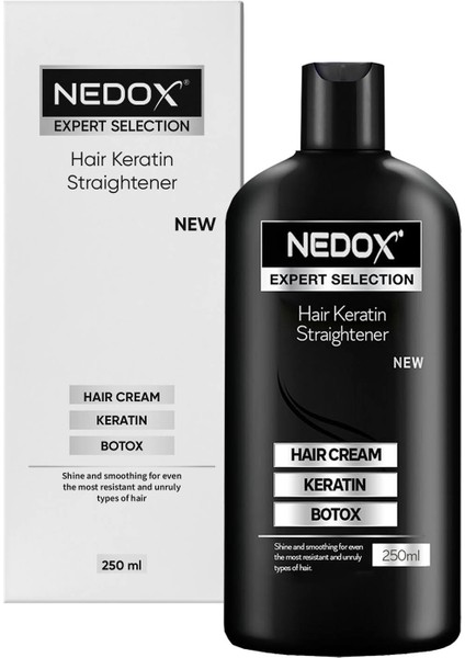 Saç Düzleştirici, Şekillendirici Keratin Botoks Krem 250 Ml