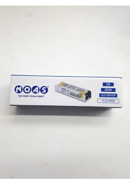 60W 5A Slim Kasa LED Trafosu