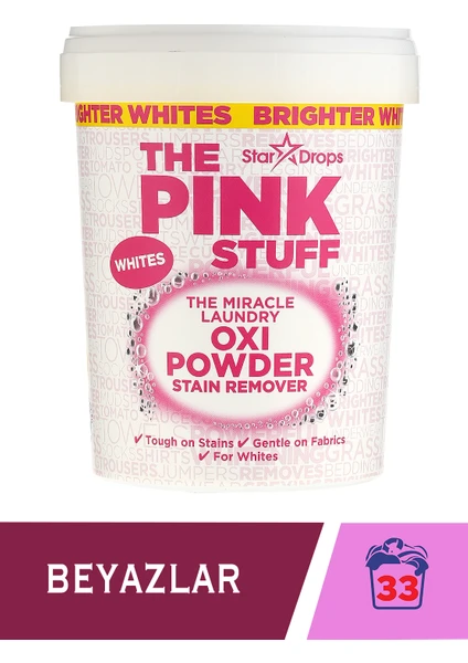 The Pink Stuff Mucizevi Oxi Toz Leke Çıkarıcı  Beyazlar 1 kg