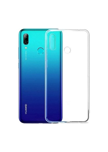 Huawei P20 Lite 2019 - Lüks Şeffaf Süper Silikon Kılıf Kapak