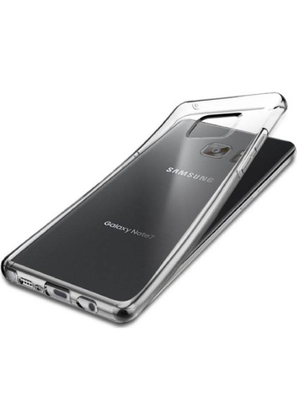 Samsung Galaxy Note 7 Şeffaf Silikon Kılıf -Kapak -Ultra Ince 0,20MM