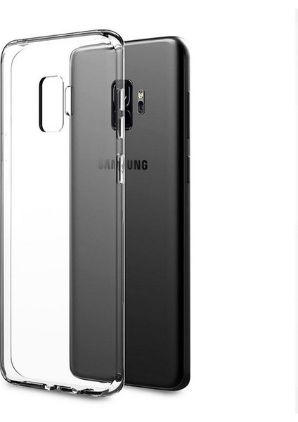 Samsung Galaxy J6 Prime Şeffaf Silikon Kılıf -Kapak -Ultra Ince 0,20MM