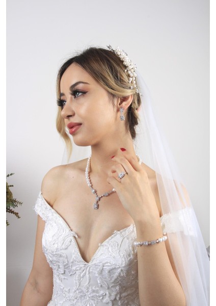 BIRINCI1926 925 Ayar Gümüş Kadın Baget Inci Bileklik fiyatları