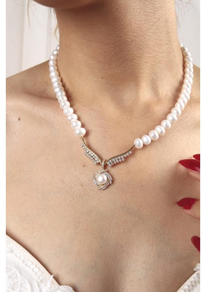 BIRINCI1926 14 Ayar Altın Kadın Rüzgar Gülü Inci Kolye fiyatları