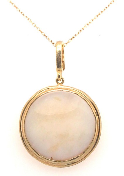 BIRINCI1926 925 Ayar Gümüş Mother Of Pearl Vintage Sedef Kadın Kolyesi fiyatları