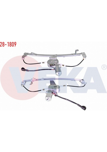 Fıat Doblo 1.2i - 1.3 Mjt - 1.4 - 1.9 D - 1.9 Mjt 2001-2010 Cam Krikosu Elektrikli Sağ Ön 51718403