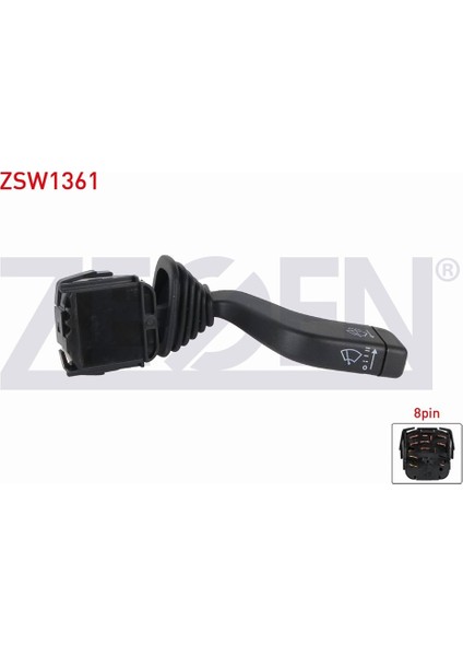 Opel Astra F / G - Corsa B - Vectra A / B - Omega B 1991-2005 Silecek Kumanda Kolu 8 Pin 1241131