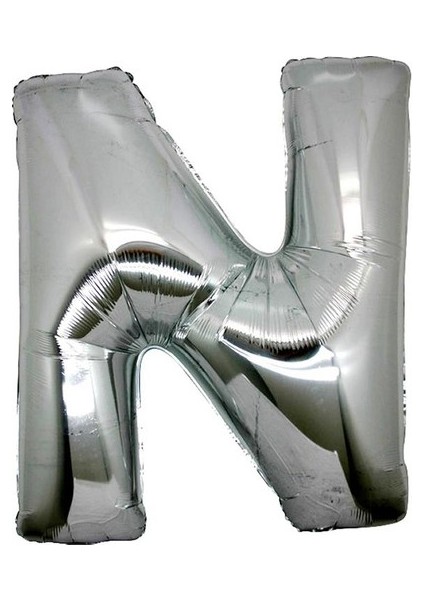 Folyo Balon Harf N Gümüş 16