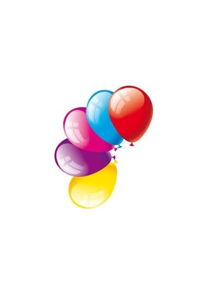 Elite Balon 20 Adet Balon 12 Inç Metalik Parti Süsleme Kırmızı ( 25 cm * 30 Cm)