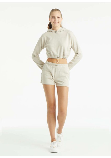 Kadın Sweatshirt 60148 - Bej fiyatları
