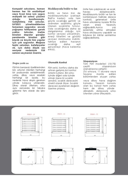 Doğalgazlı Sıcak Hava Üreteci 65KW