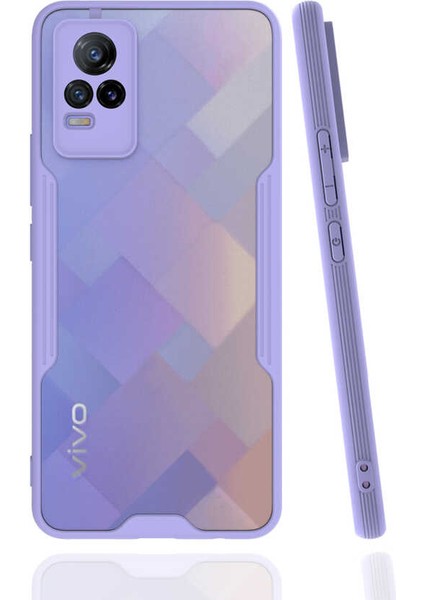 Vivo V21E Mat Kamera Korumalı Parfe Kılıf