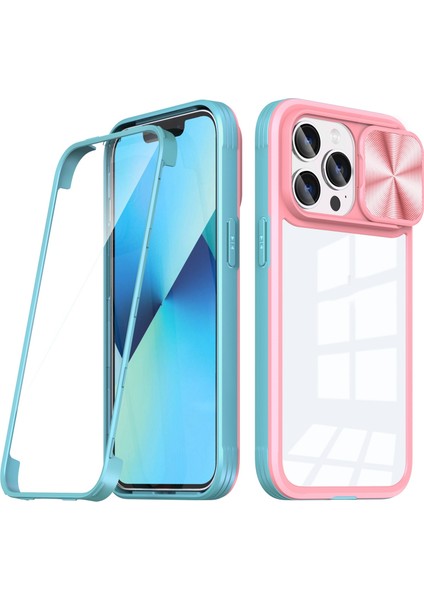 iPhone 13 Pro Için Telefon Kılıfı - Pembe (Yurt Dışından)