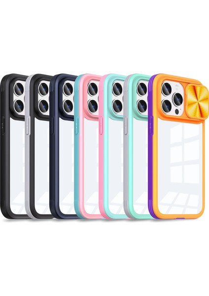 iPhone 13 Pro Için Telefon Kılıfı - Pembe (Yurt Dışından)