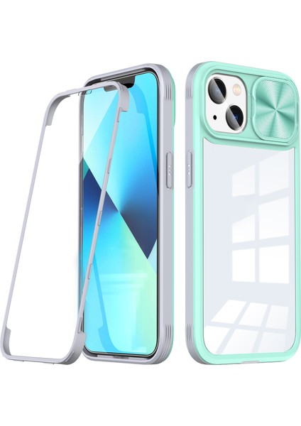 iPhone 13 Için Telefon Kılıfı - Yeşil (Yurt Dışından)