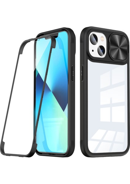 iPhone 13 Için Telefon Kılıfı - Siyah (Yurt Dışından)