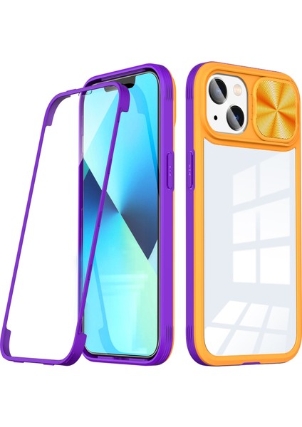 iPhone 14 Için Telefon Kılıfı - Turuncu (Yurt Dışından)