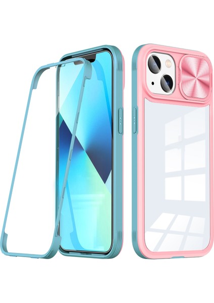 iPhone 14 Için Telefon Kılıfı - Pembe (Yurt Dışından)