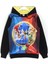 Kirpi Sonic The Hedgehog 2 Baskılı Erkek Çocuk Sweatshirt Hoodie Siyah Renk 1
