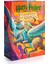 Karne, Doğum Günü, Özel Gün Hediye Seti Harry Potter Kitap Görünümlü Kilitlenebilir Gizli Kasa, Tasarım El Cüzdanı, Rozet Seti 3