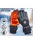 Golovejoy Ultralight Su Geçirmez Erkek Dokunmatik Kayak & Snowboard Eldiveni Siyah 2