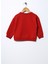 Baskılı Bebek Kiremit Sweatshirt 22FWG-12 2