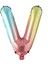 V Harf Gökkuşağı Folyo BALON16 Inç 36 cm 1