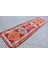 Eskitme Kilim, Türk Kilim, Runner Kilim, 85X380 Cm Kırmızı Kilim, El Dokuma Kilim, Merdivensı Kilim, 2