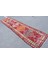 Eskitme Kilim, Türk Kilim, Runner Kilim, 85X380 Cm Kırmızı Kilim, El Dokuma Kilim, Merdivensı Kilim, 4