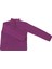 Polarline Çocuk 1/4 Fermuar Sweatshirt Mor 1