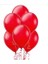 Party Shop Metalik Kırmızı Balon 20´li Paket 1