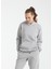 Kadın Sweatshirt 80015  - Gri 1