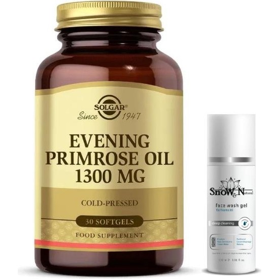 Solgar Evening Primrose Oil 1300 Mg 30 Softjel + Yüz Fiyatı