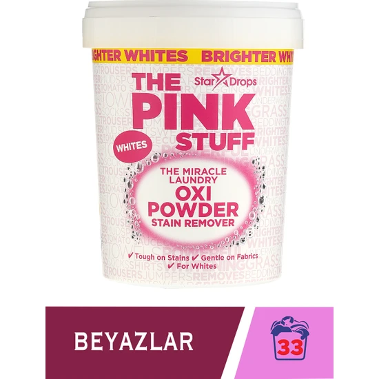 The Pink Stuff Mucizevi Oxi Toz Leke Çıkarıcı  Beyazlar 1 kg