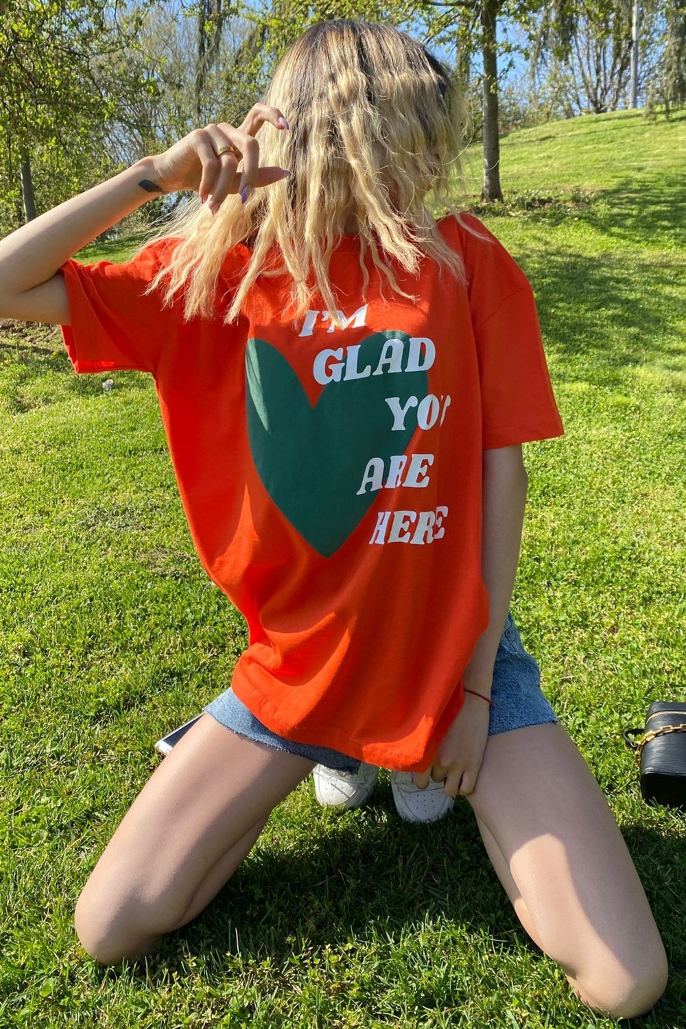 Madmext Mad Girls Turuncu Baskılı Tişört Mg1202 görsel 5