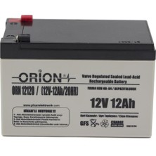 Orion ORN12120 12V 12Ah Bakımsız Kuru Akü