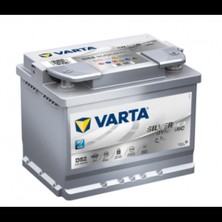 Varta D52 Akü,varta 60 Amper Agm Akü,varta 60 Amper Start Stop Akü