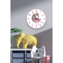 instababyrooms Çocuk Odası Sessiz Akar Duvar Saati Modelleri Model No: 086