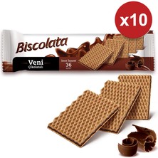 Biscolata Veni Çikolatalı 110 gr x 10 Adet