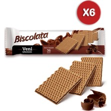 Biscolata Veni Çikolatalı 110 gr x 6 Adet