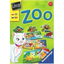 Ravensburger 243600 Ravensburger, Logo Zoo / 3-6 Yaş