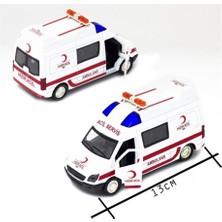 Birlik Toys 5058A-12D Minitro Çek Bırak Ambulans