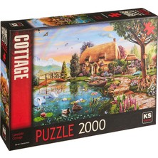 KS Games Ks Lakeside Cottage 2000 Parça Puzzle